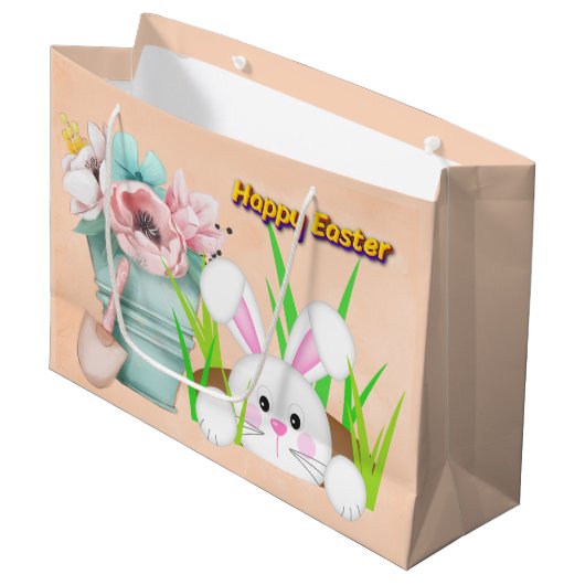 Paashaas Groot Cadeauzakje (Voorkant Gekanteld)