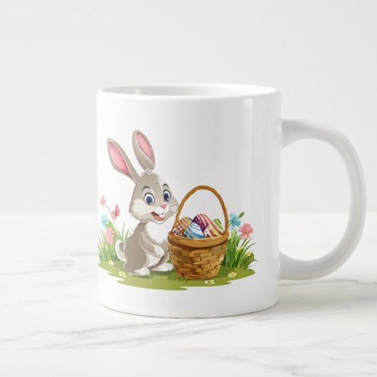 Paashaas Grote Koffiekop (Rechts)