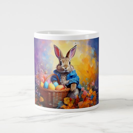 Paashaas grote koffiekop (Voorkant)