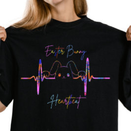Paashaas Heartbeat Feestelijk T-shirt