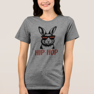 Paashaas Hip Hop Grafisch  Tri-Blend Shirt