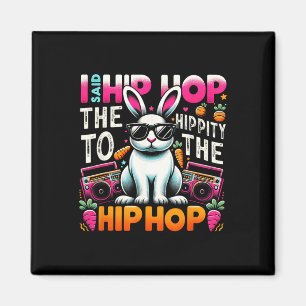 Paashaas Hip Hop Huppel Funny Vrouwen Meisjes Kind Magneet