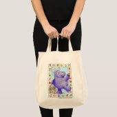 Paashaas Hippo Tote Bag (Voorkant (product))