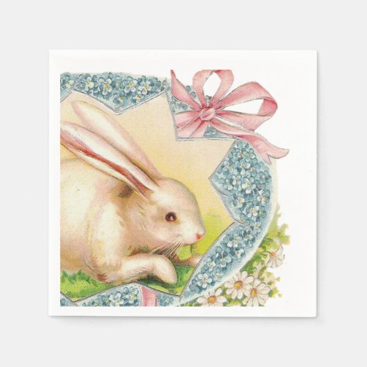  paashaas Holiday party servetten (Voorkant)