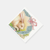  paashaas Holiday party servetten (Hoek)