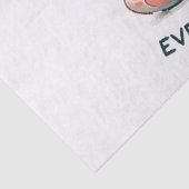 Paashaas hoppy Pasen, iedereen! Tissuepapier (Detail)