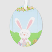 Paashaas illustratie ornament (voorkant)