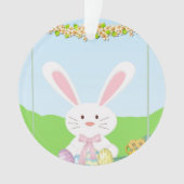 Paashaas illustratie ornament (voorkant)