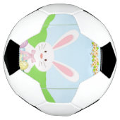 Paashaas illustratie voetbal (Gedraaid)