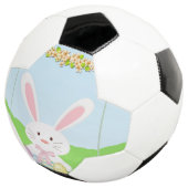 Paashaas illustratie voetbal (Drie kwart)