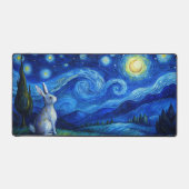 Paashaas in de Sterrennacht Bureaumat (Voorkant)