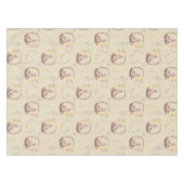 Paashaas in een bloemenkorf tafelkleed (Voorkant (Horizontaal))