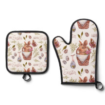 Paashaas in een mand