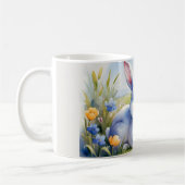 Paashaas in een tuin, Pasen Koffiemok (Links)