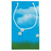 paashaas in gras klein cadeauzakje (Achterkant)