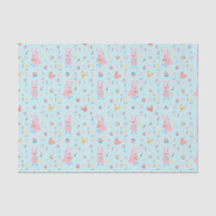 Paashaas in het Boerderij Tissuepapier