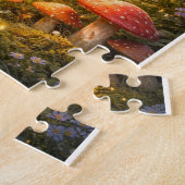 Paashaas in het bos legpuzzel (Zijkant)