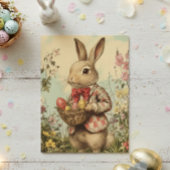  paashaas in jas briefkaart