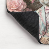 Paashaas in Retro Spring-stijl Muismat (Hoek)