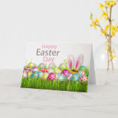 Paashaas is onderweg kaart (Gele Bloem)