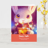 Paashaas Jacob | Vouwkaart Kaart (Gele Bloem)