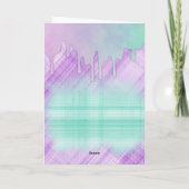 Paashaas Kabouter Met Mand Eieren Kaart (Achterkant)