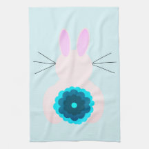 Paashaas keukenhanddoeken