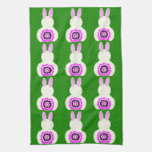 Paashaas keukenhanddoeken (Verticaal)