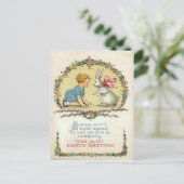  Paashaas & Kind Paas Kaart (Staand voorkant)