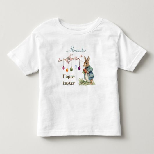 Paashaas  kinder shirts (Voorkant)
