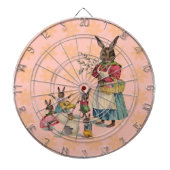 Paashaas Kip Bunny Eieren Dartbord (Voorkant)