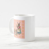 Paashaas Kip Bunny Eieren Koffiemok (Voorkant links)