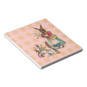 Paashaas Kip Bunny Eieren Notitieblok (Schuin)