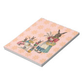 Paashaas Kip Bunny Eieren Notitieblok (Linkerzijde)