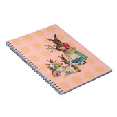Paashaas Kip Bunny Eieren Notitieboek (Rechterzijde)