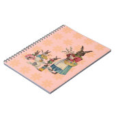 Paashaas Kip Bunny Eieren Notitieboek (Linkerzijde)