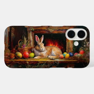 Paashaas Kleurrijke paaseieren iPhone 16 Hoesje