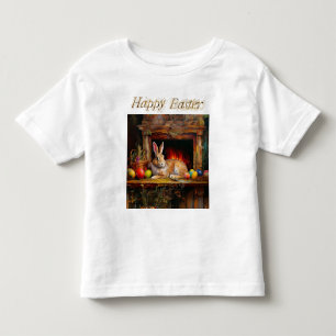 Paashaas Kleurrijke paaseieren Happy Easter Kinder Shirts