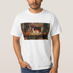 Paashaas Kleurrijke paaseieren T-shirt