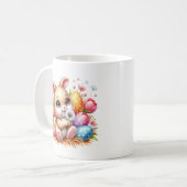 Paashaas koffiemok (Voorkant links)