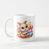 Paashaas koffiemok (Links)