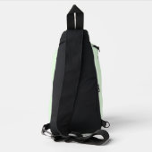 Paashaas Konijn en Narcis bloem Sling Bag (Achterkant)