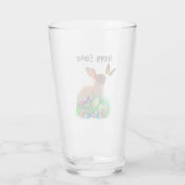 Paashaas Konijn Glas Bekerkglas (Achterkant)