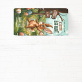 Paashaas konijn - Paasei-eierjacht Spandoek (Insitu)