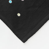 Paashaas Konijn Videogame Speler Met Controle Fleece Deken (Hoek)