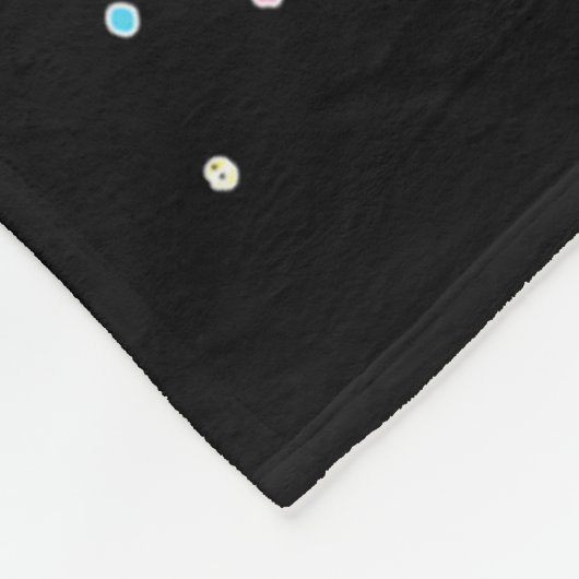 Paashaas Konijn Videogame Speler Met Controle Fleece Deken (Hoek)