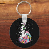 Paashaas Konijn Videogame Speler Met Controle Sleutelhanger (Voorkant)