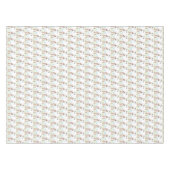 Paashaas konijntje konijntjes Waterverf bloemig Tafelkleed (Voorkant (Horizontaal))