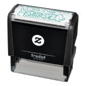 Paashaas Kuiken Ei Lente Bloemen Zelfinktende Stempel (Product)