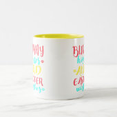 Paashaas Kusjes Keramische Mok | Schattige cadeau  (Center)